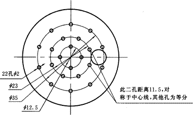 膠質(zhì)層測(cè)定儀杯底俯視圖